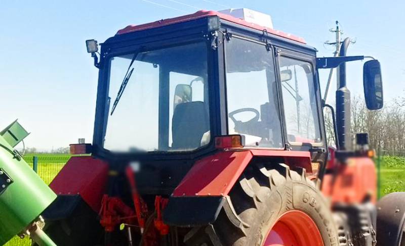 Установка терминала на трактор МТЗ