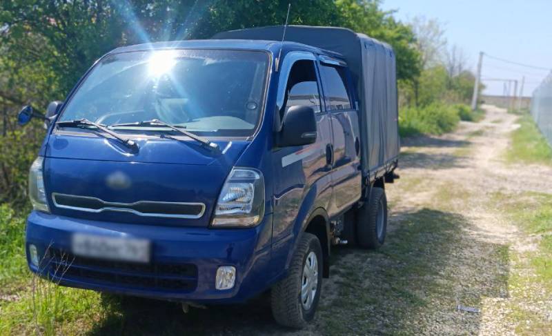 Монтаж терминала и подключение к ДУТу на Kia Bongo